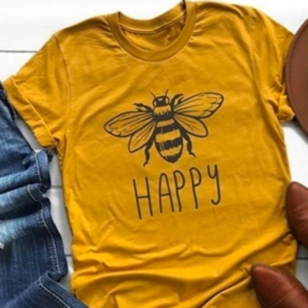 NWT Don't Worry, Bee Happy T-Shirt